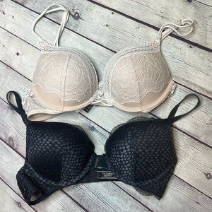 Bundle of Victoria’s Secret Bombshell Lace Push-Up Bras